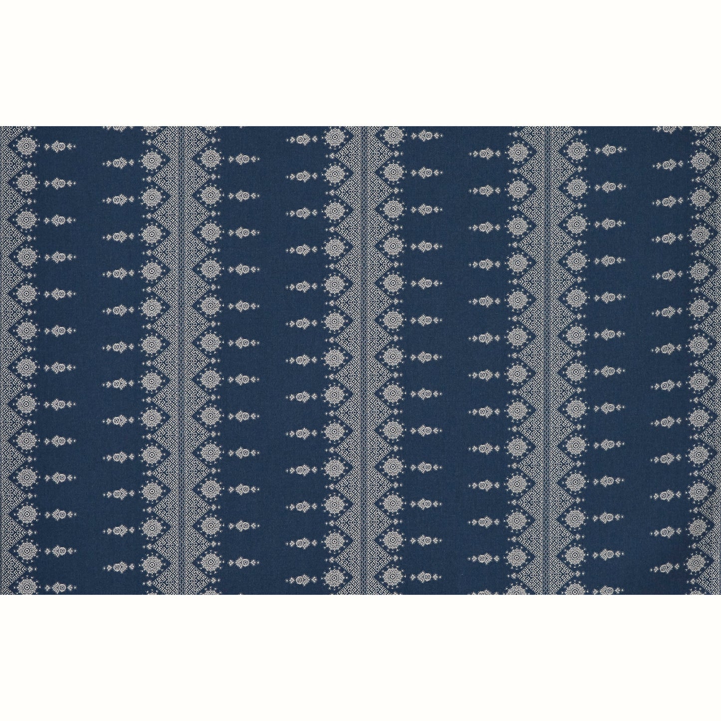 Carmania - White on Indigo