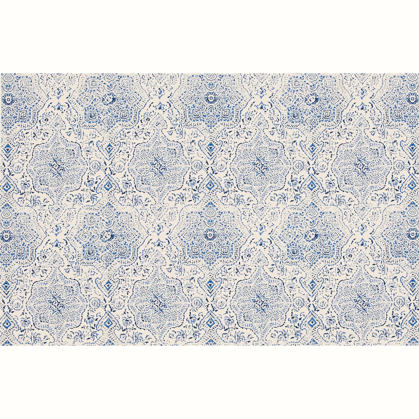 Deeg Outdoor - Blue/Blue on White