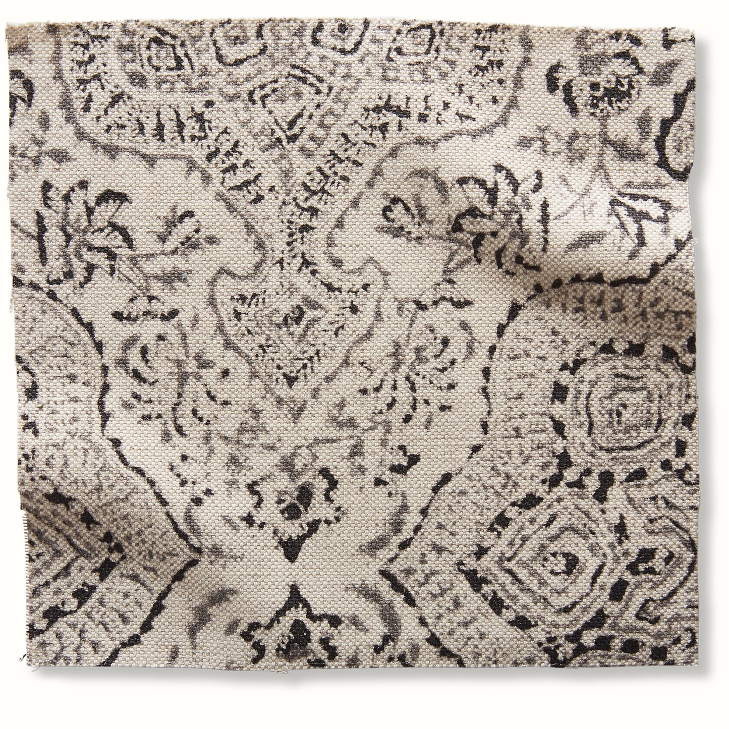 Deeg - Charcoal on Tan