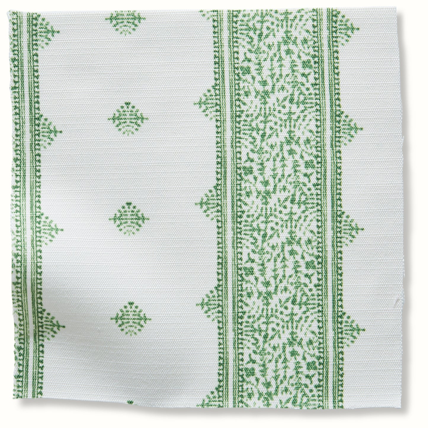 Fez - Green on White