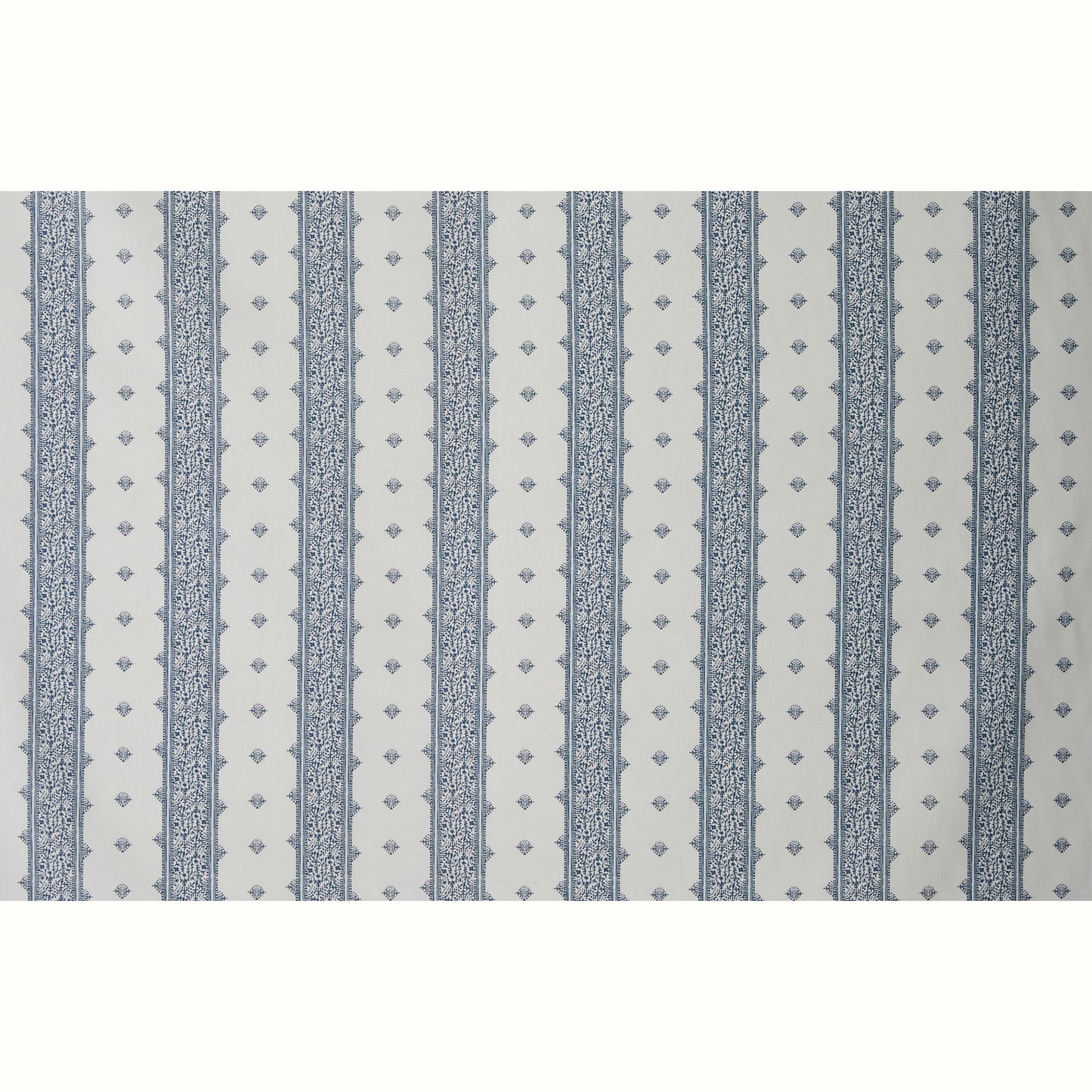 Fez - Blue on White