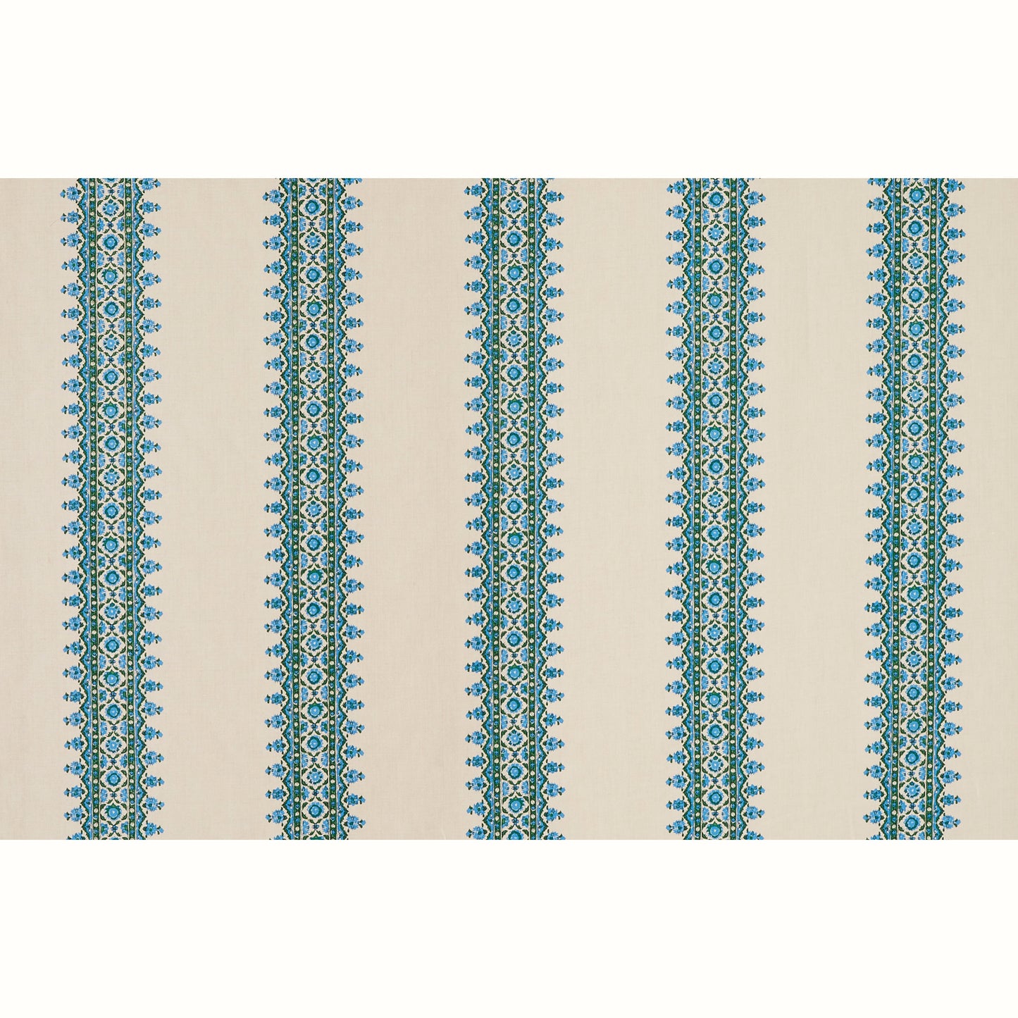 Isfahan Stripe - Blue/Green