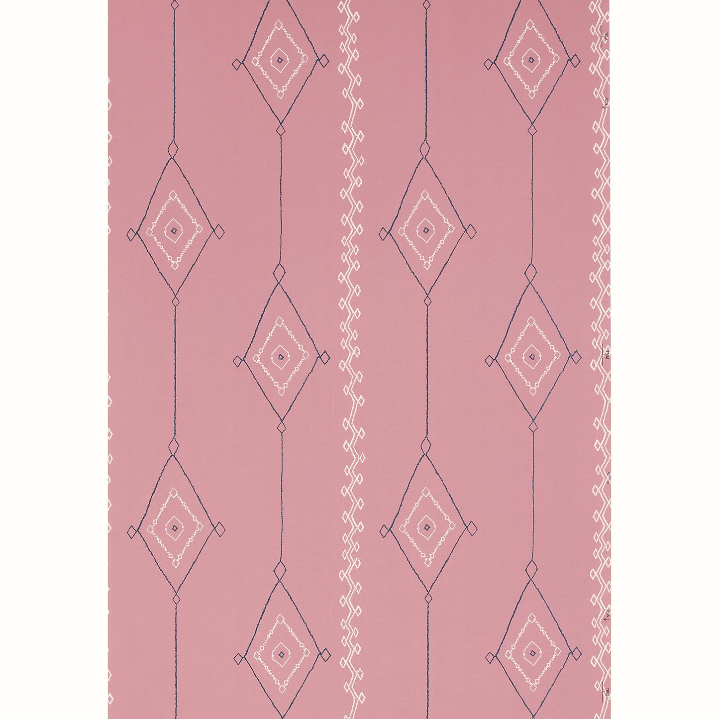 Khyber Wallpaper - Pink