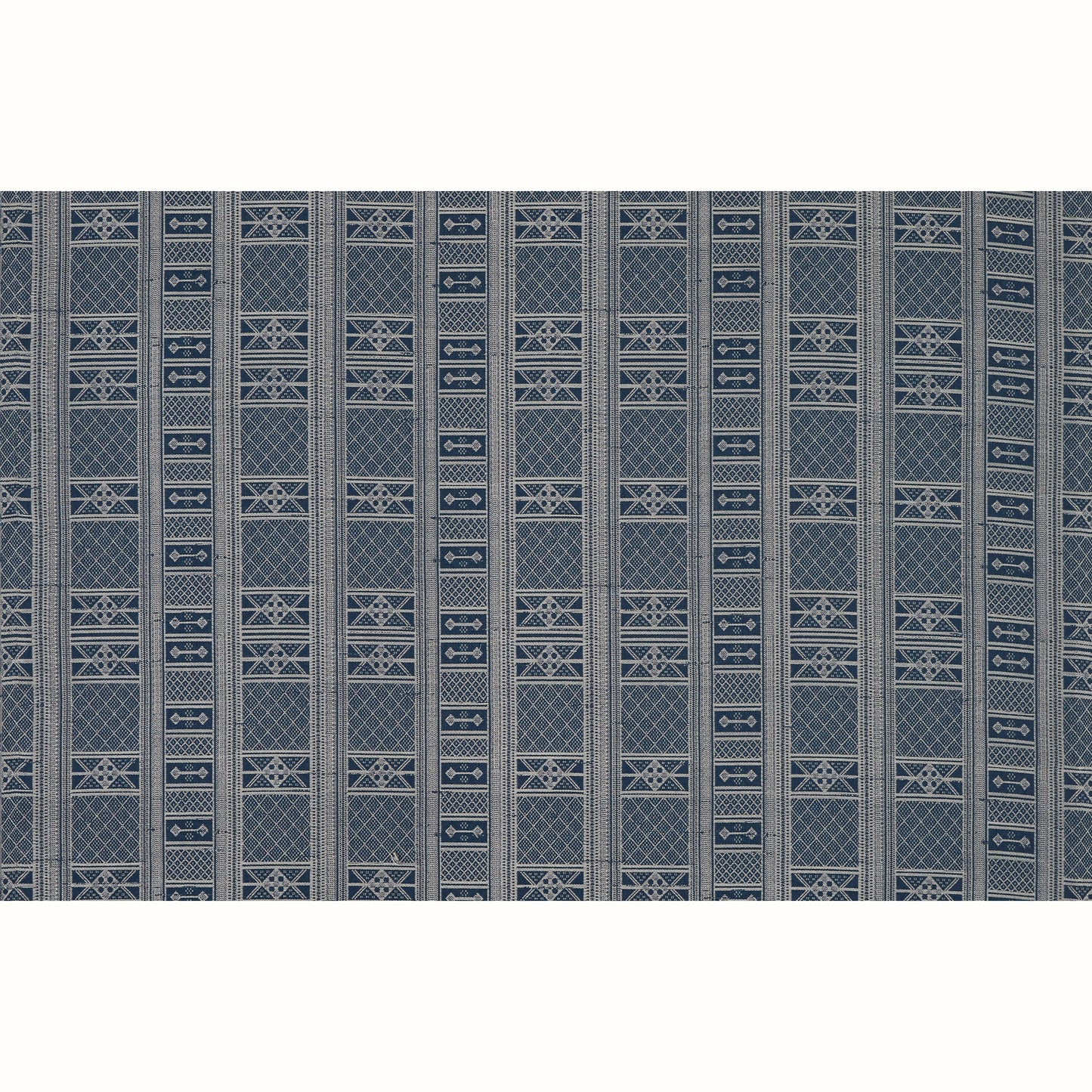 Masai - White on Indigo