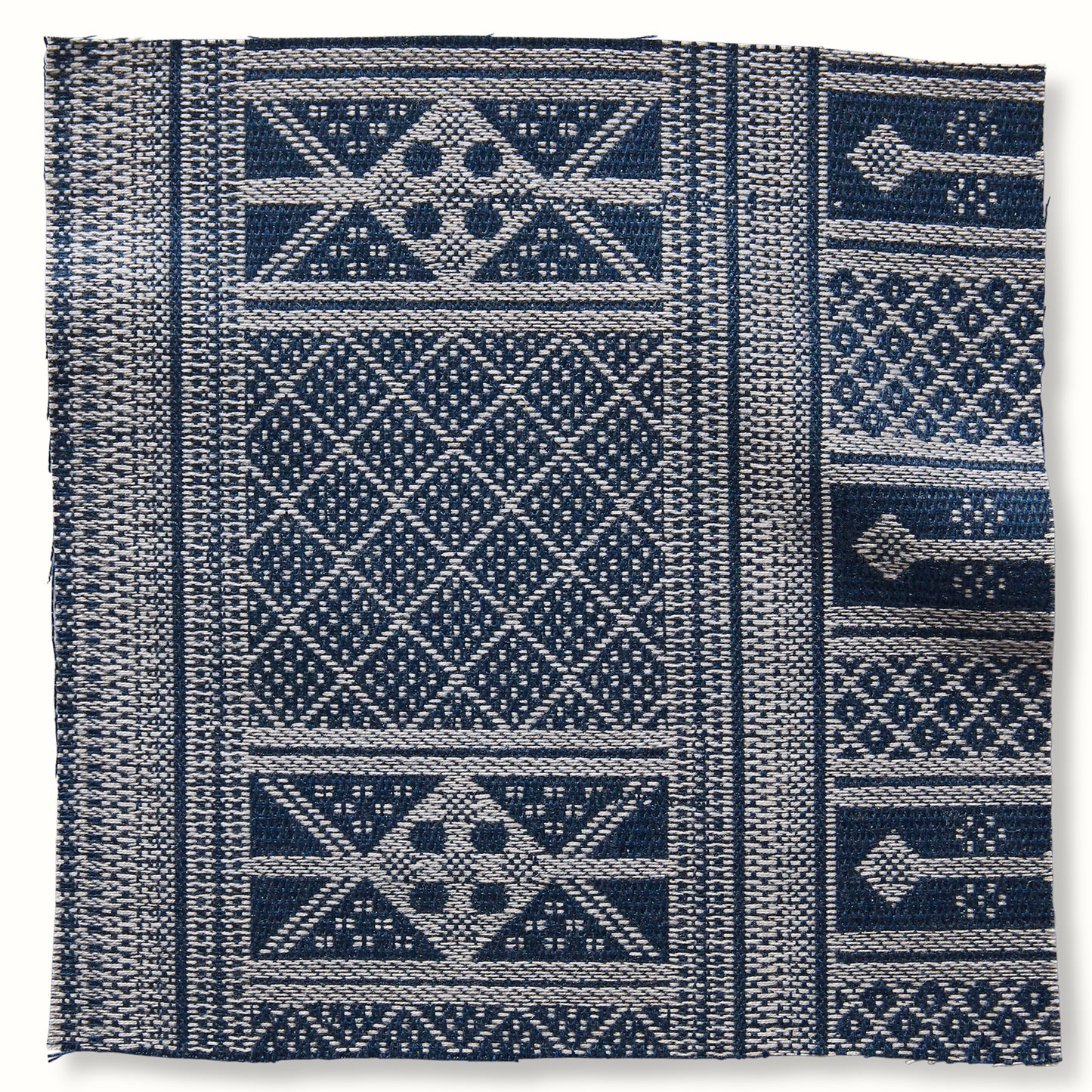 Masai - White on Indigo
