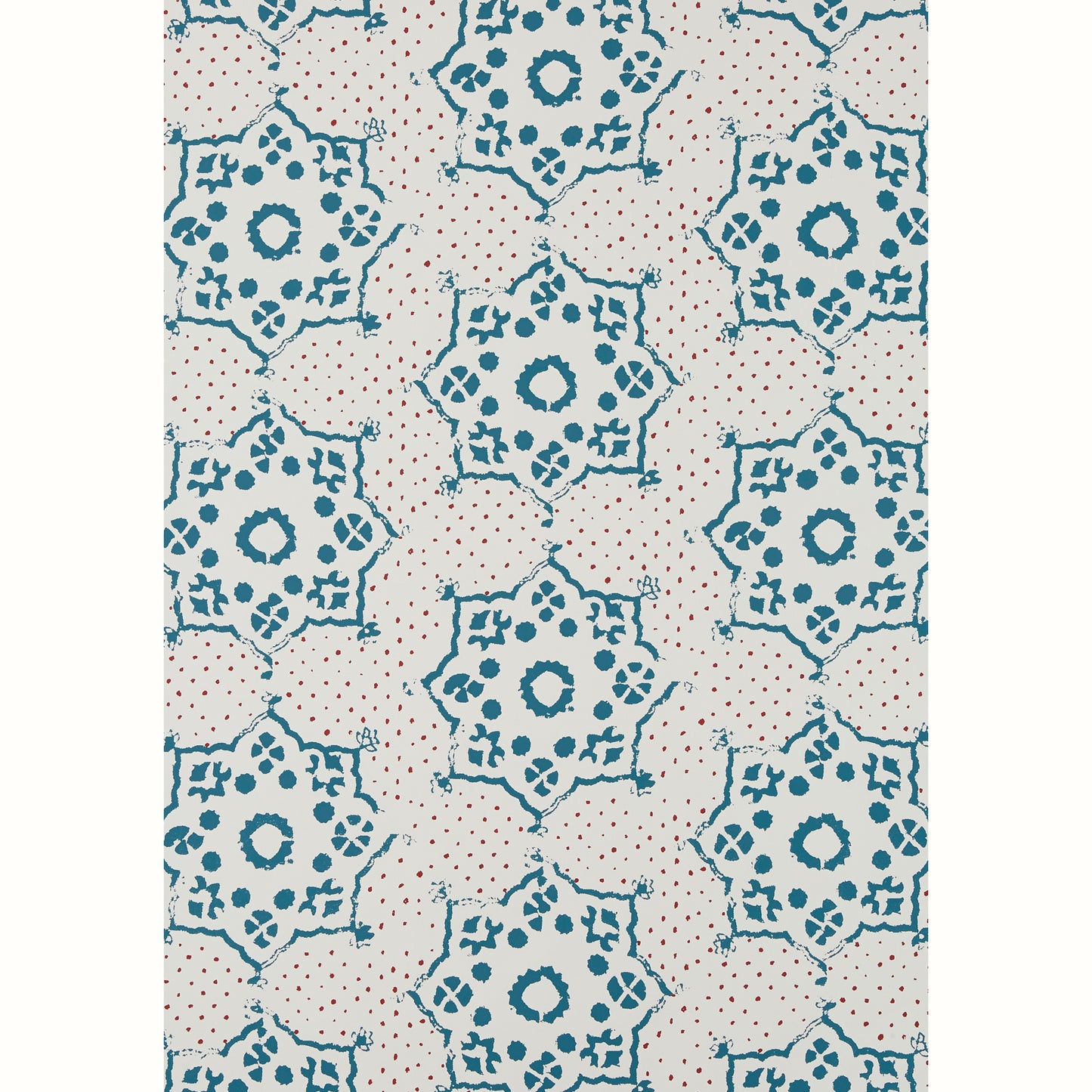 Patna - Indigo/Red