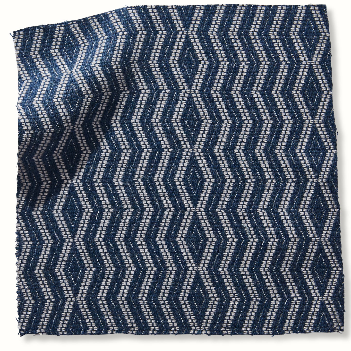 Persis - White on Indigo