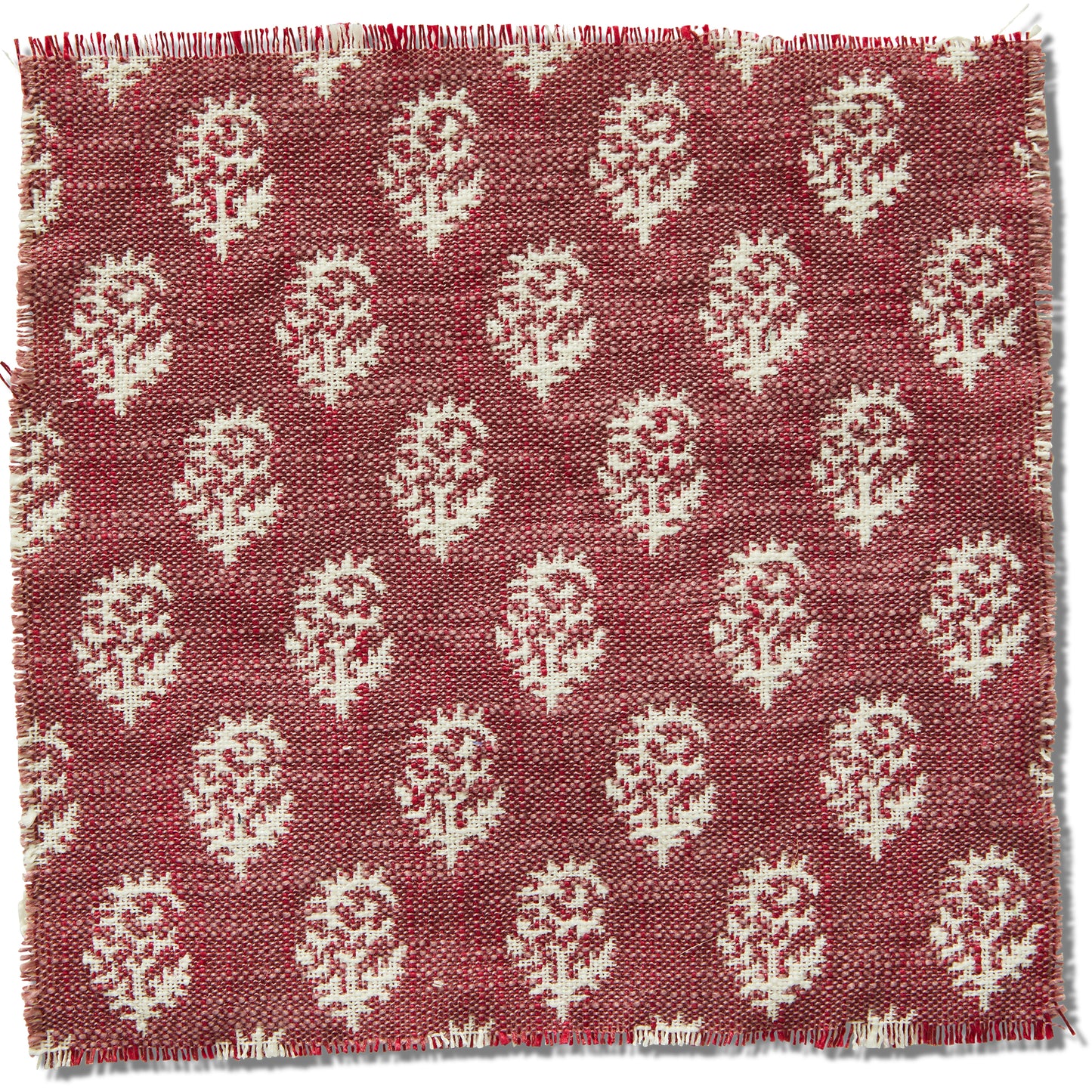 Rajmata - Clay Pink on White