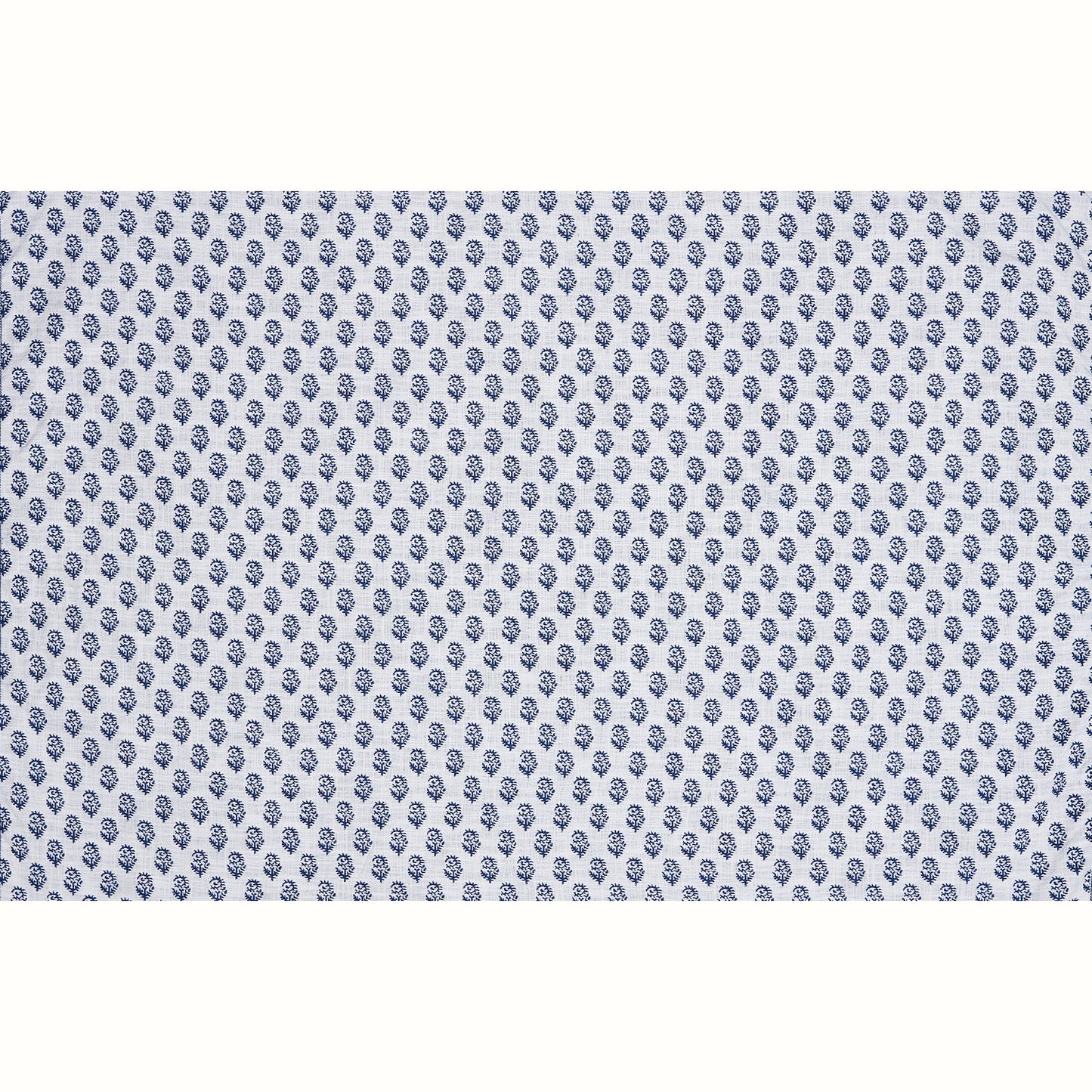 Rajmata - Navy on White