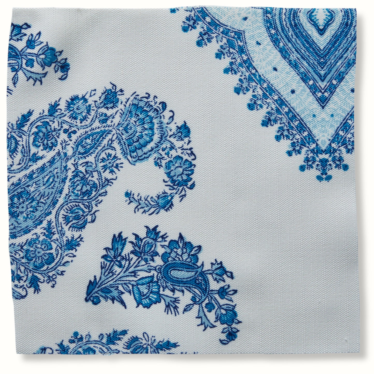 Samarkand - Indigo on White