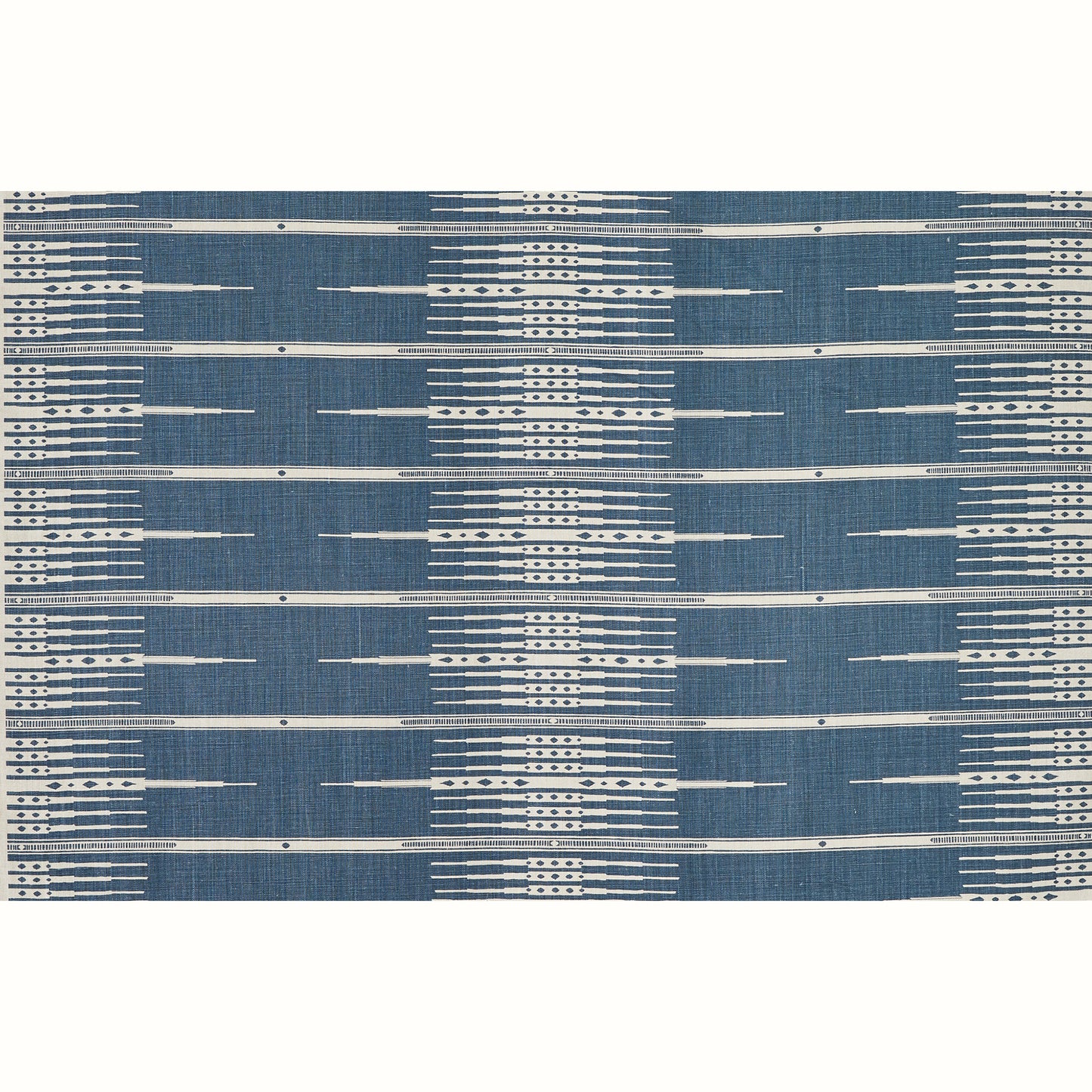 Tangiers - Indigo on Natural