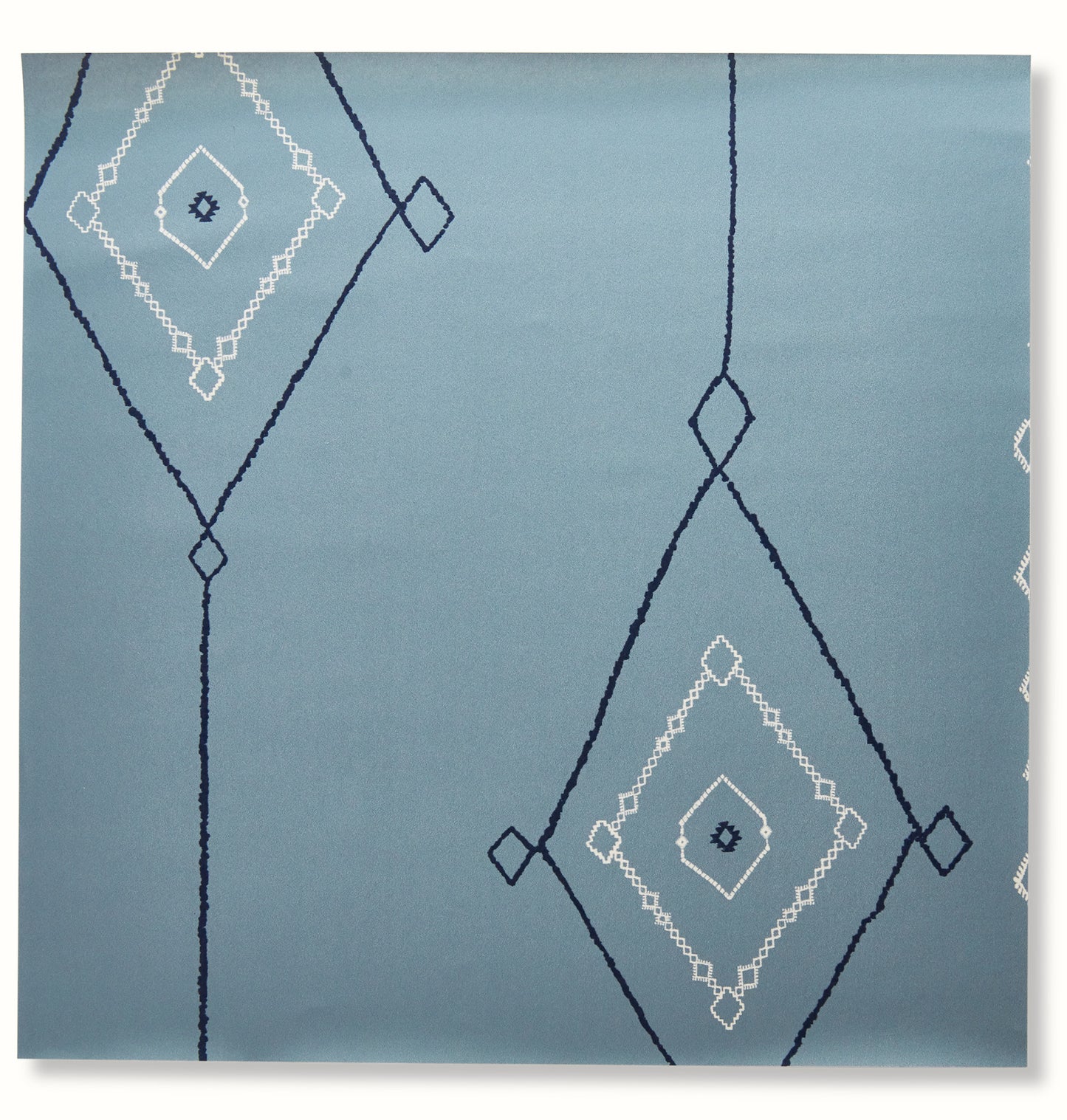 Khyber Wallpaper - Blue