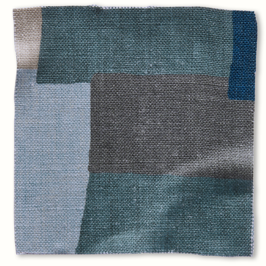 Collage - Indigo/Gray