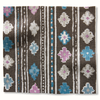 Gita - Blue/Pink on Chocolate
