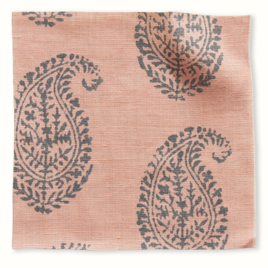 Kashmir Paisley - Blue/Pink