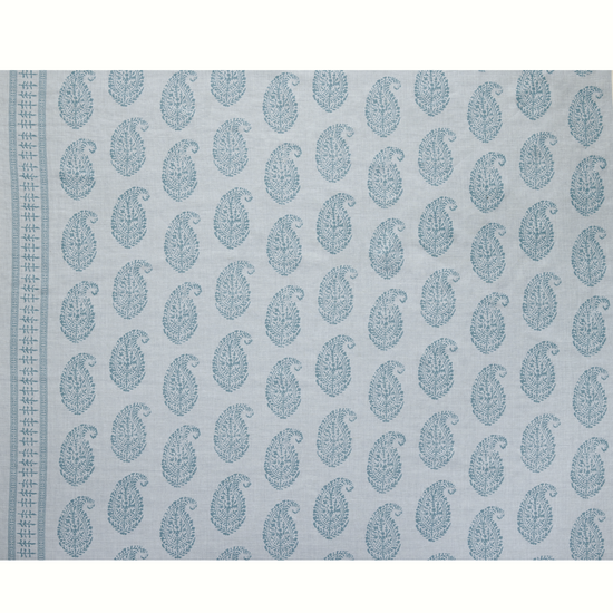 Kashmir Paisley - Blue/Blue