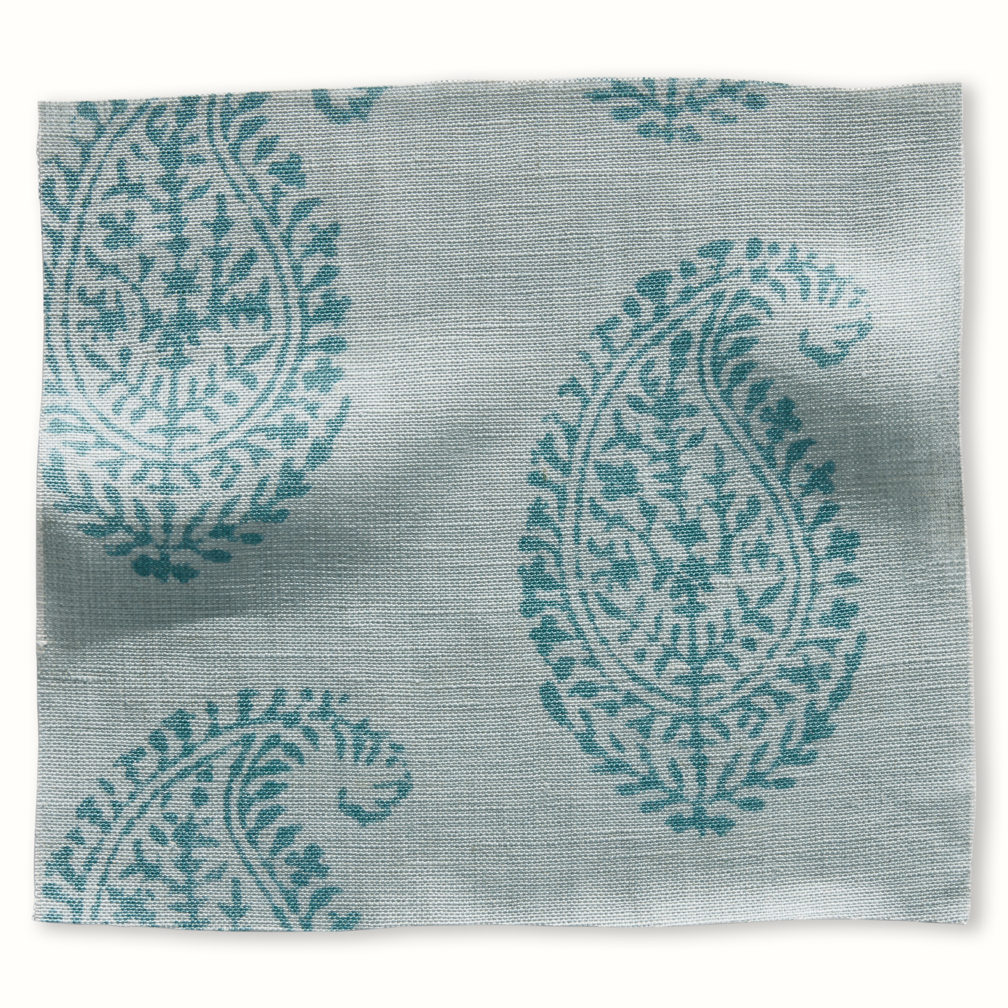 Kashmir Paisley - Blue/Blue
