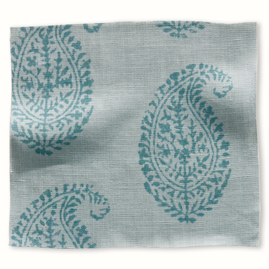 Kashmir Paisley - Blue/Blue