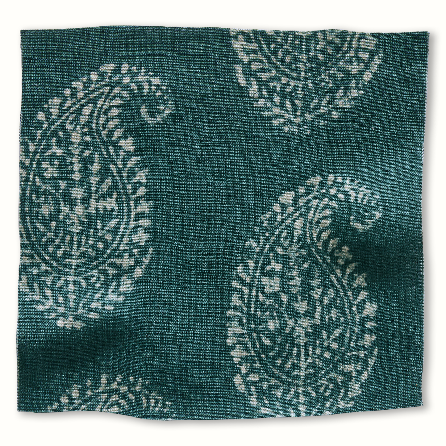 Kashmir Paisley - Tea/Peacock