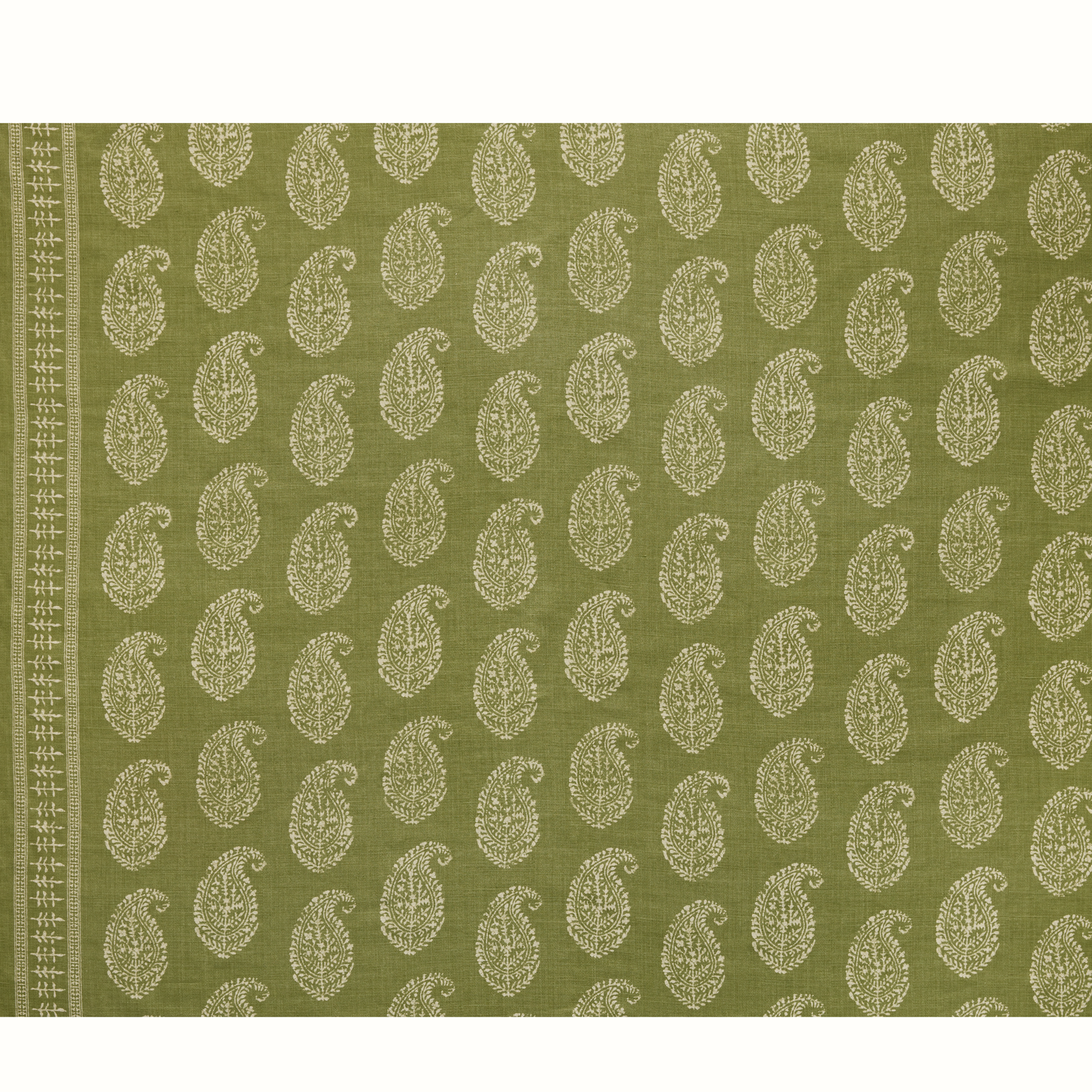 Kashmir Paisley - Tea/Green
