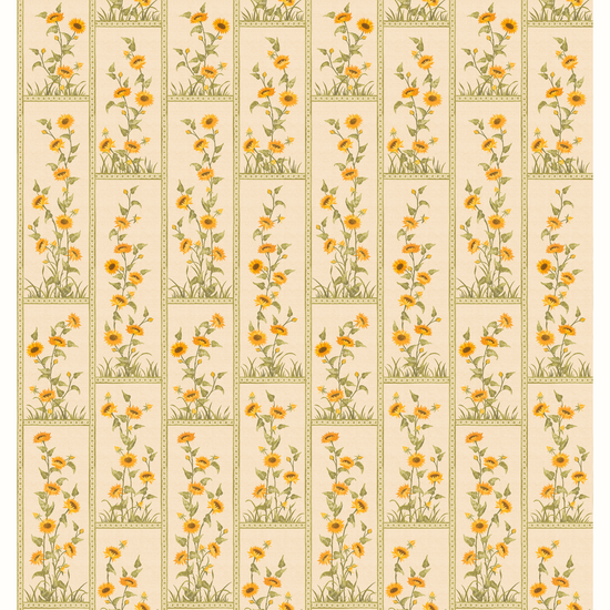 Sunflower Vignette - Green