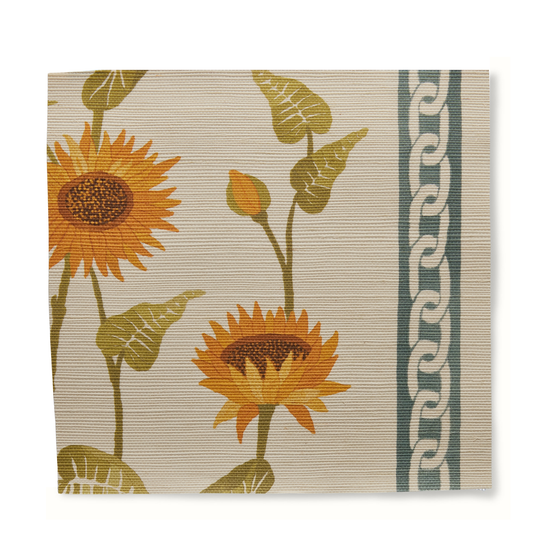 Sunflower Vignette - Blue