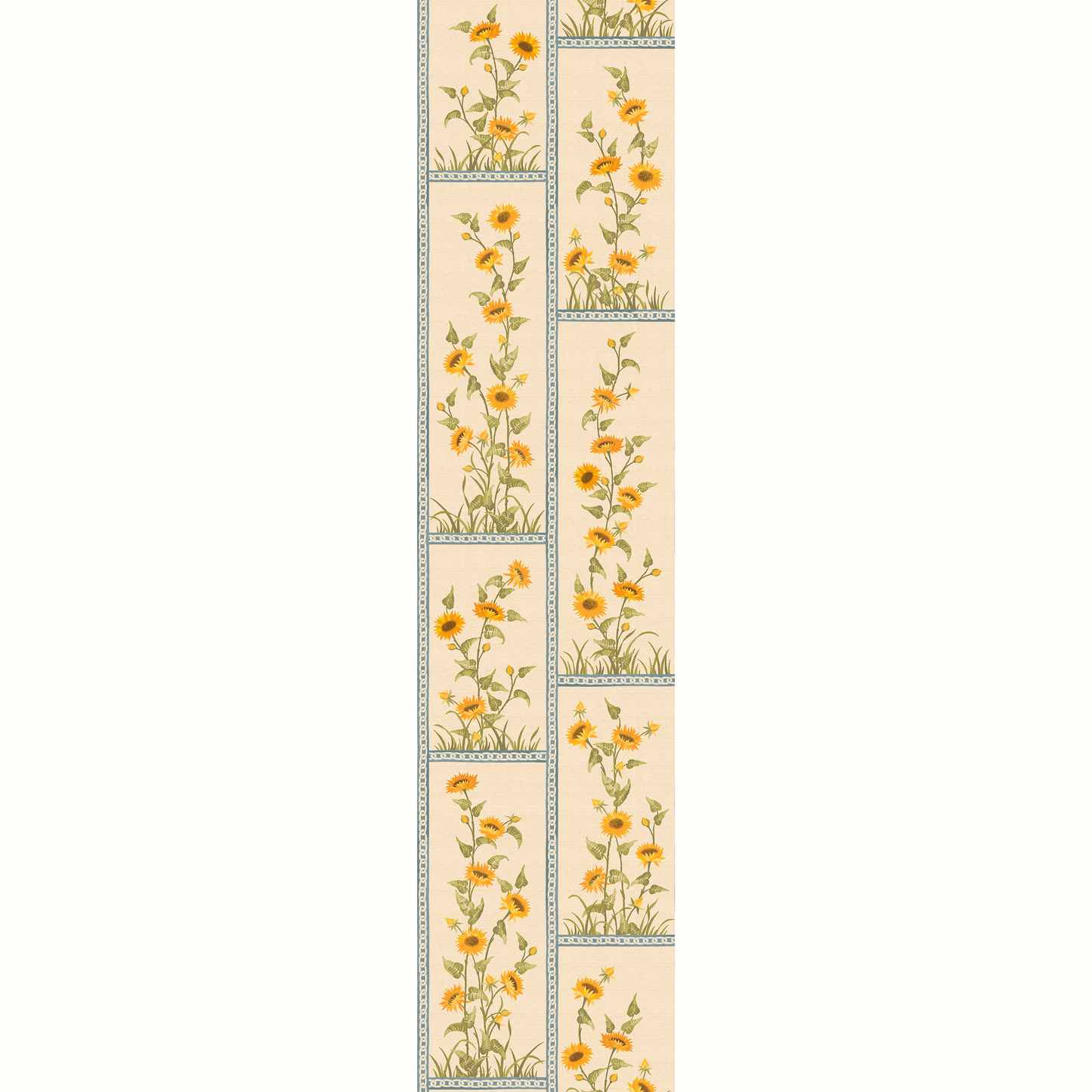 Sunflower Vignette - Blue