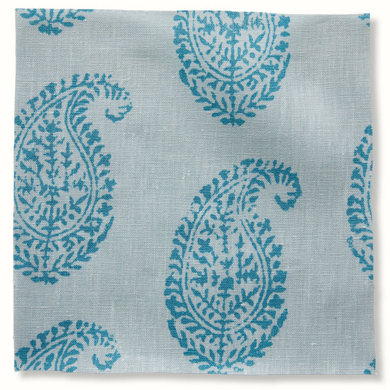 Load image into Gallery viewer, Kashmir Paisley - Blue/Blue
