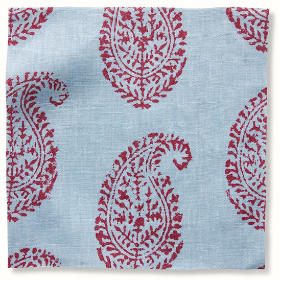 Load image into Gallery viewer, Kashmir Paisley - Red/Blue

