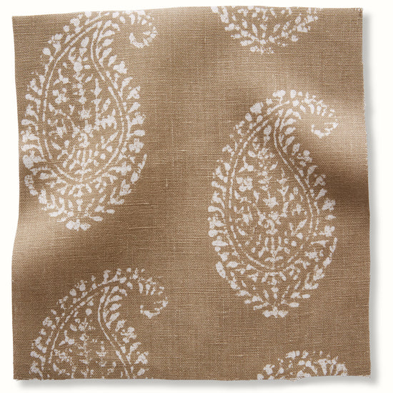 Load image into Gallery viewer, Kashmir Paisley - White/Stone
