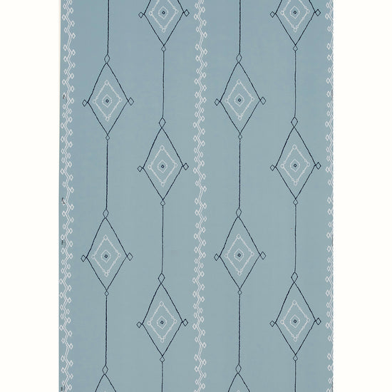 Khyber Wallpaper - Blue