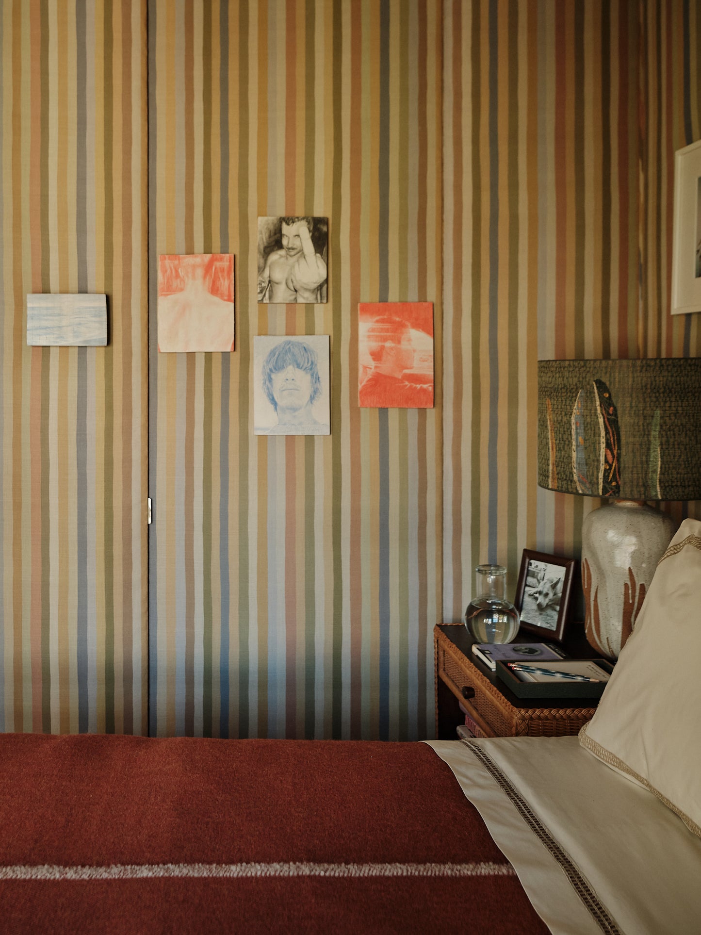 Jacob's Stripe - Gold/Sage
