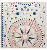 Leila - Blue/Pink on White